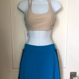 NWT Thrive Societe Blue Skirt Size small
